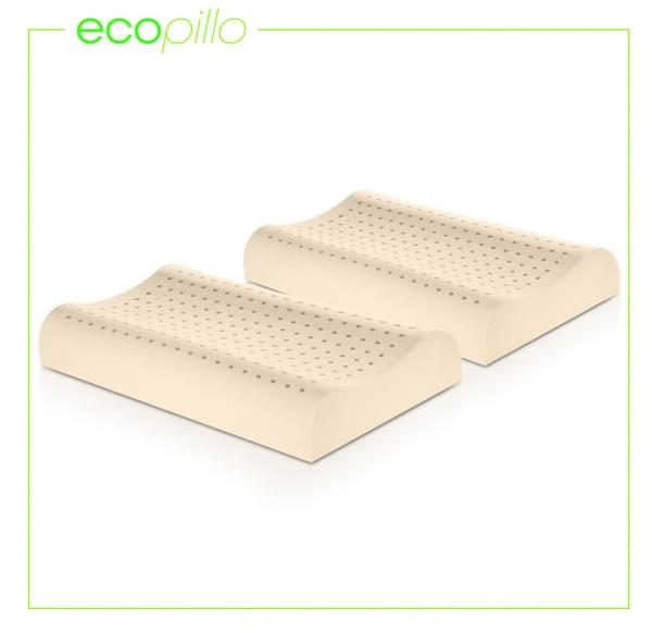 Ecopillo Natural Latex Pillow Contour